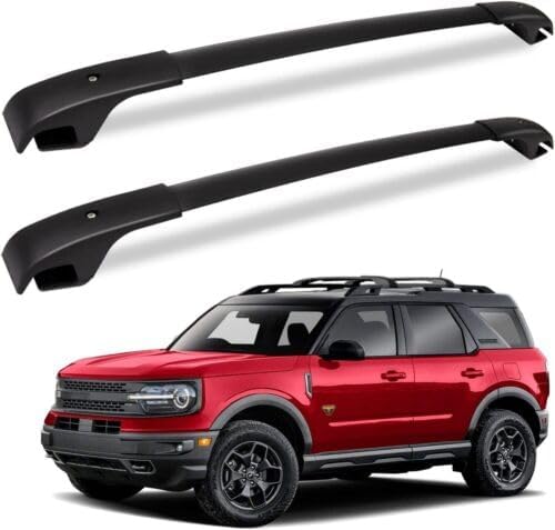 2Pcs Roof Rail Racks Cross Bars Crossbars Fits for Ford Bronco Sport 2020-2023 2Pcs Roof Rail Racks Cross Bars Crossbars Fits for Ford Bronco Sport 2020-2023