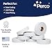 Perco White Pricing Labels for Monarch 1131 Price Gun - 1 Sleeve, 8 Rolls, 20,000 Price Marking Labels - with Ink Roll Included