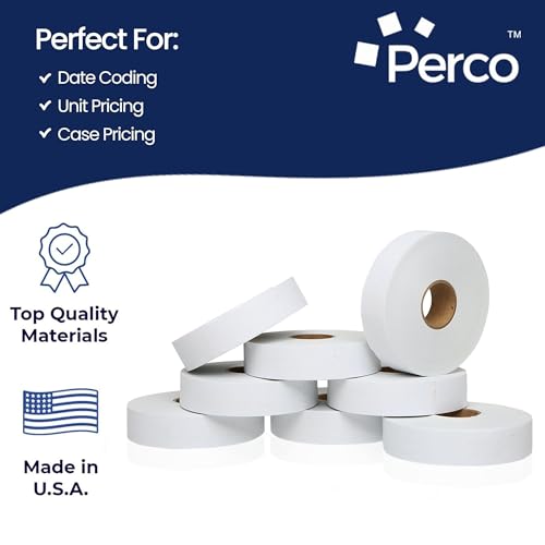 Pricing Labels for Monarch 1131 White - 160,000 Labels w/ 64 Rolls Value Pack, 8 Sleeves - Made in USA by Perco - Image 4