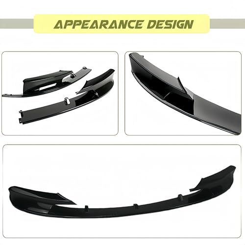 Oasiland Front Lip Splitter Compatible with 2018 F30 F31 Base 3 Series by Oasiland - Used condition - Image 4