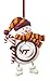 Virginia Tech Jolly Christmas Snowman Ornament