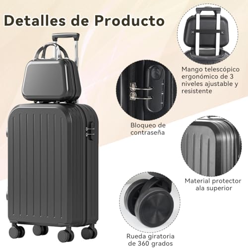Catálogo de Maletas de viaje en oferta los 10 mejores. 21 maletas de viaje en oferta marca FURRIFIC (3)