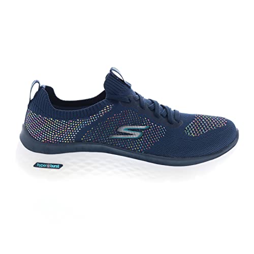 Skechers Skechers Women's Go Walk Hyper Burst Sneakers, Navy/Multi, 8