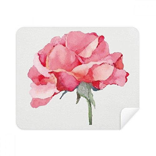 Chiffon de nettoyage en suède douceur extrême motif fleurs pour écrans