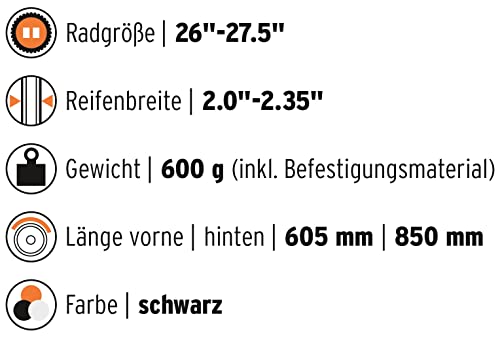 SKS GERMANY VELOFLEXX 65 Set 26" - 28" Schutzblechset – Ansicht 2