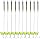 Carp Fishing Hair Rigs Equipo para Pesca de Carpa con Hilo Trenzado, Anzuelos para Pesca de Carpa Talla 2/4/6/8, Anillas Giratorias y Huevos Artificiales de Boilie para Carpa