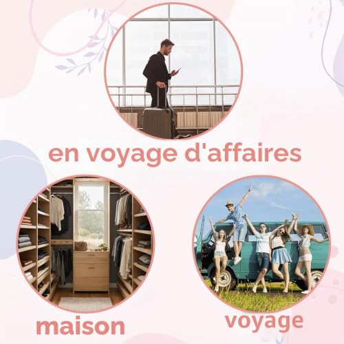 Accessoires Voyage Cabine : Cintre Pliable, Accessoires Voyage, Cintres Pliable De Voyage, 12 P... – Image 6
