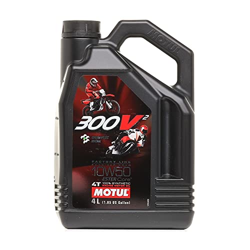 Amazon | Motul Factory Line 300V2 4T%100 完全合成レーシング
