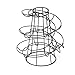 Coquetier Métallique Conception En Spirale Oeuf Skelter Freestanding Fil Présentoir pour L' organisation De La Cuisine
