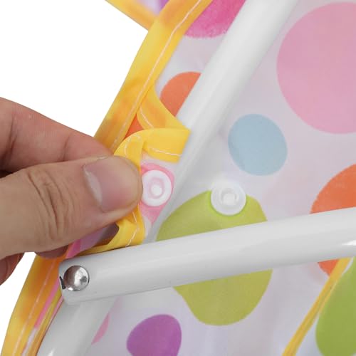 Cochecito de Muñecas Adorable con Gran Cesta de Almacenamiento 3