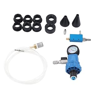 Aramox 14-Delige Koelvloeistof-VacuüM-Toolkit, Universele Auto-Motorkoelsysteem Radiator-VacuüM-Refill-Tool…