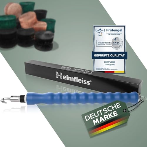 Heimfleiss Draht Driller Drillapparat mit aut. Rücklauf - Universal Drahtbinder Rödelzange für Zaunbau Gärtner und Floristen - Bindedraht Rödler Twister für Blumendraht Wickeldraht & Floristendraht
