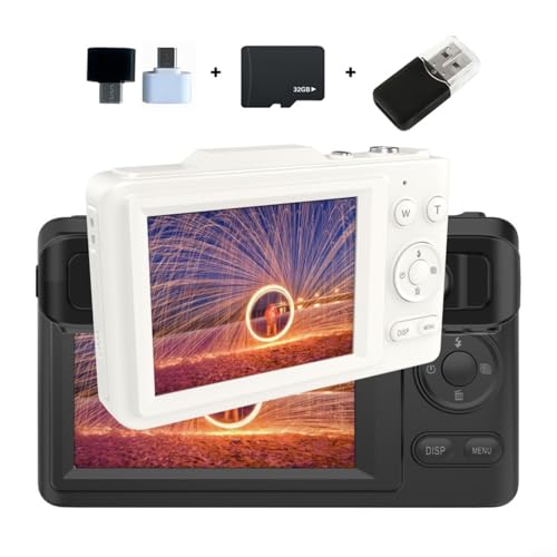 Caméscope 4K pour enfants et étudiants avec zoom 16x haute netteté