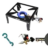 Bluecraft - Gaskocher Campingkocher Hockerkocher 10,5 KW...