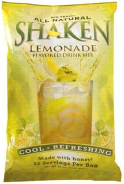 Big TrainAll Natural Shaken Lemonade, 32-Ounce