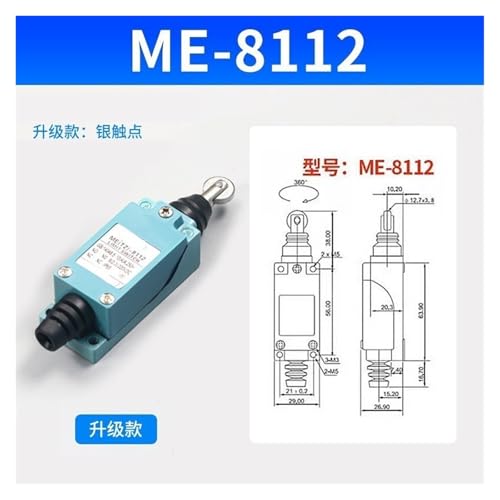 Micro interrupteur TZ-8108 de voyage automatique mécanique réglable - 2