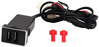 Amazon Qc3 0搭載 増設 Usb充電ポート 車載 ホワイト イルミ 急速 充電usbポート カプラオン 増設電源 スマホ充電 トヨタ ダイハツ車 汎用 C Hr アルファード30系 ポータブルオーディオ用車載アクセサリ 車 バイク