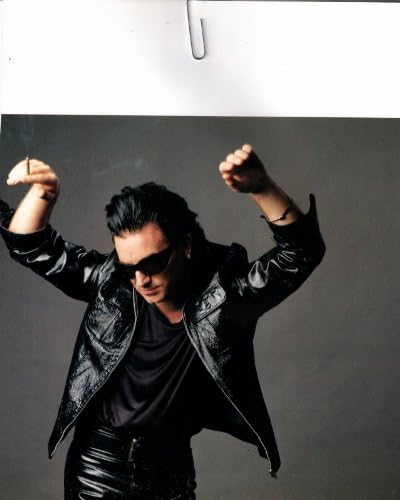 Bono Clipping Magazine photo orig 8x10 2pg F10129