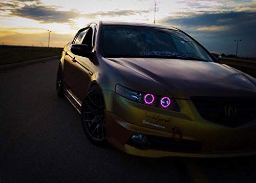 Kit de Iluminación LED Halo RGB 7 Colores para Acura TL 2007-2008 miniatura 6