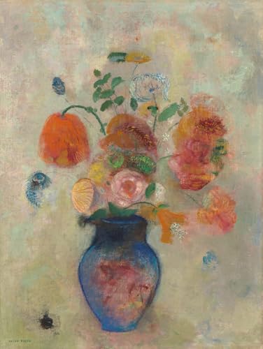 Impression sur toile Odilon Redon, une oeuvre d'art vintage de qualité pour décoration de maison