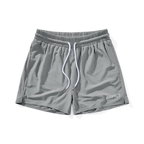 Short d'entraînement athlétique pour homme AIMPACT léger de 12,7 cm avec poches