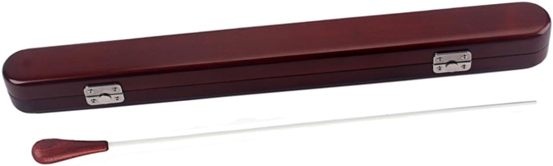 Wooden Conductor Baton Elegant Storage Box for Orchestra Directors Rc Handcrafted Sandalwood Music Wand for Professional Conducting and Musical Direction