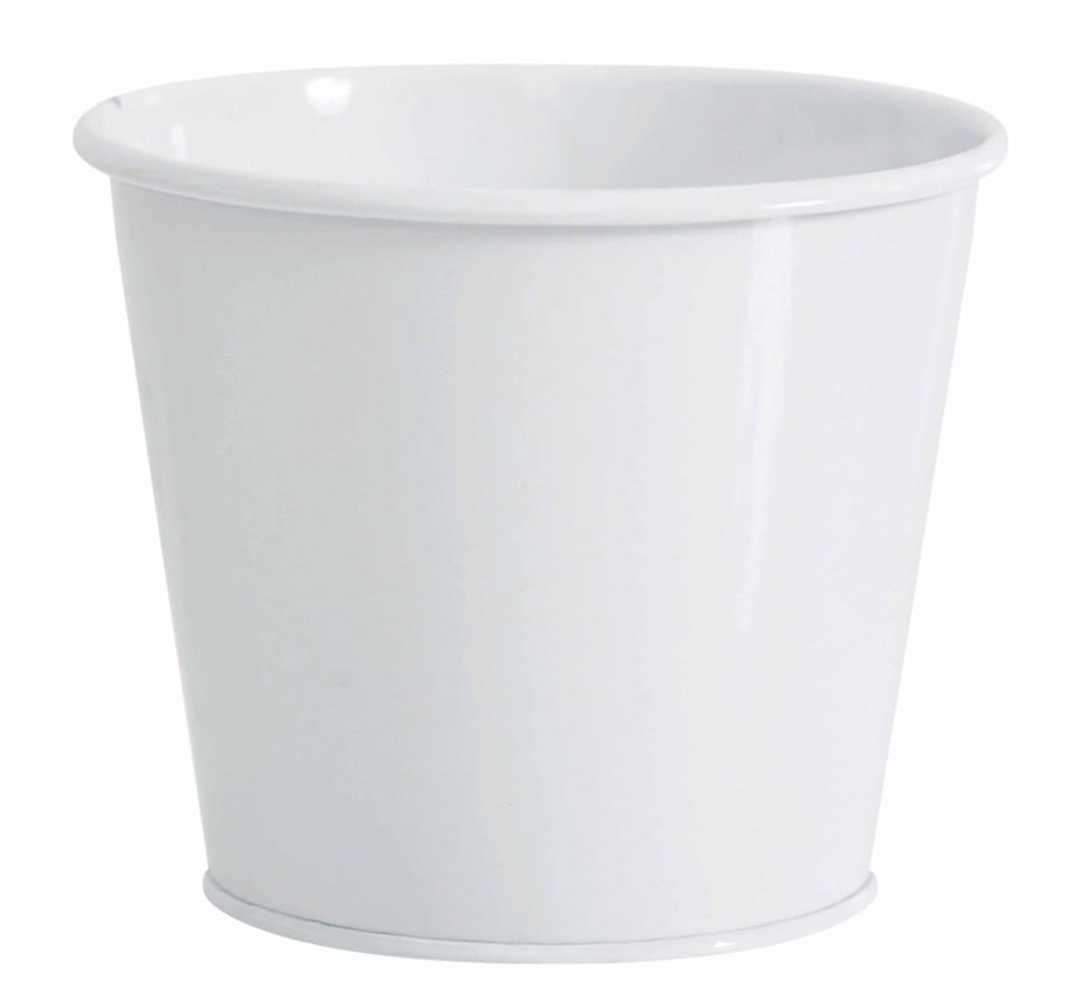 212 Main AI-GA3510WH White Painted Metal Bucket