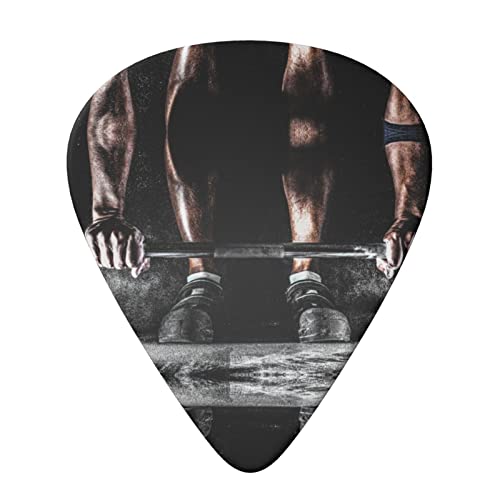 Ensemble de 6 médiators de guitare de sport d’haltérophilie pour guitare acoustique, guitare électrique, basse, ukulélé… - Les Beatles, Paul McCartney, John Lennon, RIngo Starr, George Harrison Ensemble de 6 médiators de guitare de sport d'haltérophilie pour guitare acoustique, guitare électrique, basse, ukulélé… – Image 3