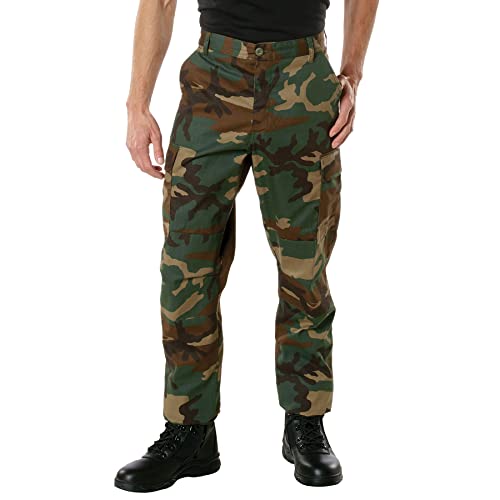 Rothco Tactical BDU Pants – Rugged Cargo Outdoor Hiking EDC Work Uniform