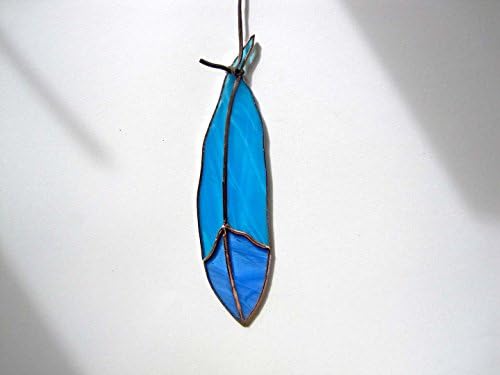 Classic Stained Glass Feather