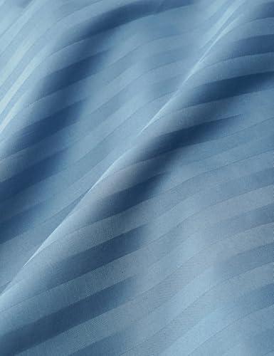 Image of Symbol Premium 100% Pure Cotton Soft Bedsheet for Double Bed - King Size (108x108 inches) with 2 Pillow Covers (27x17 inches) | 300 Threadcount