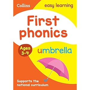First Phonics Ages 3-4: Ideal for home learning (Collins Easy Learning Preschool)
