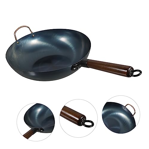 Wok tradicional de hierro multifuncional DECHOUS miniatura 3