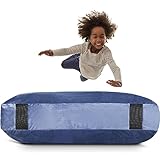 Cheer Collection Sensory Crash Pad for Kids - Soft Crash Mat Landing Zone with Vents, Washable Cover (3' x 4' Feet)