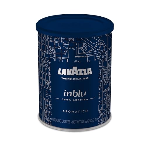 Lavazza Inblu Ground Coffee 100% Arabica 8.8 oz Tin
