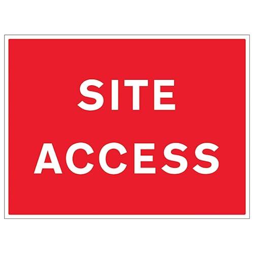 Panneau sécurité rigide et durable en aluminium pour l'organisation de vos accès de site