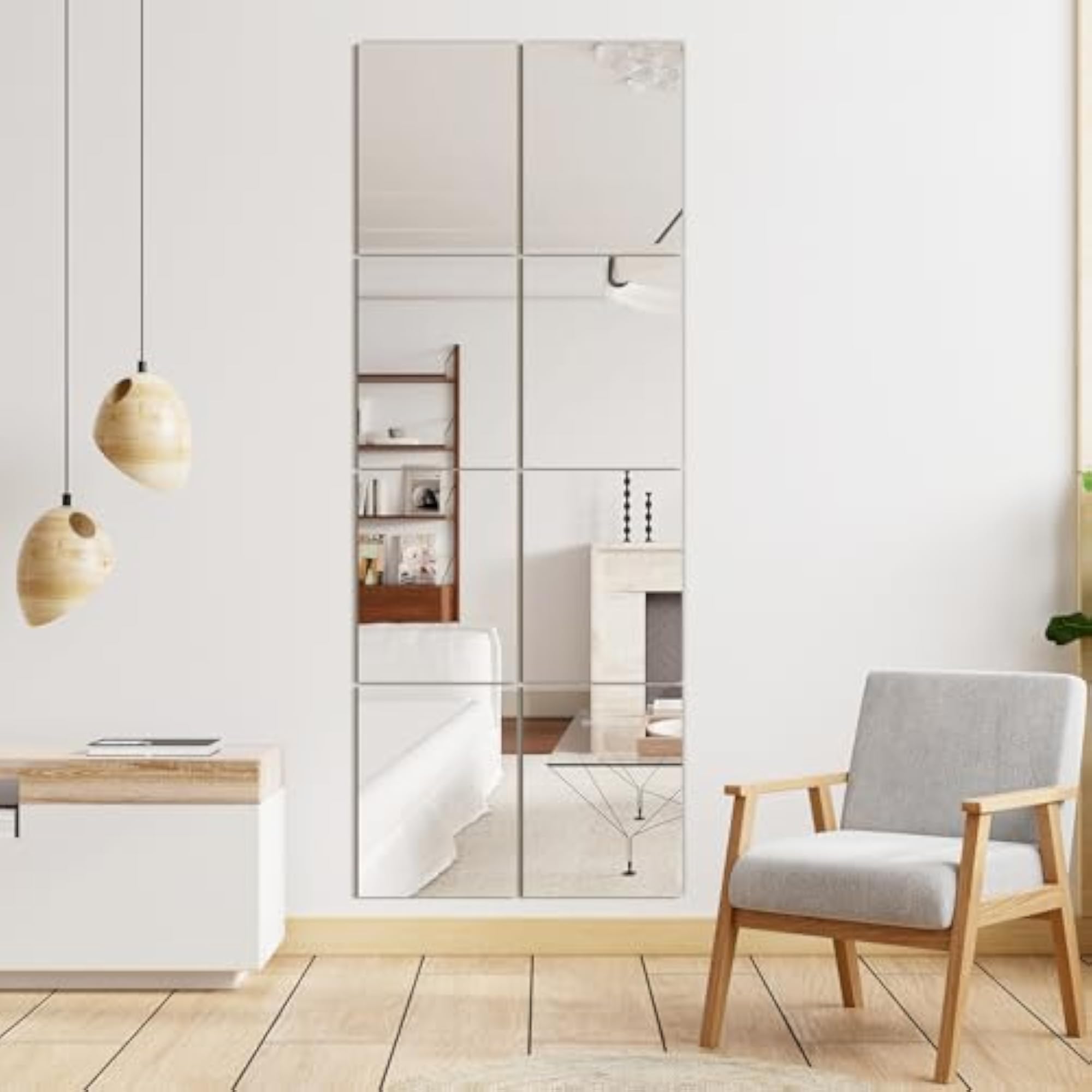 Wall Mirror Tiles, Full Length Home Gym Mirror