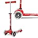 Mini Micro Deluxe Led Scooter Red
