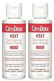 Pkg of 2 CryoDerm Heat Lotion 4 oz