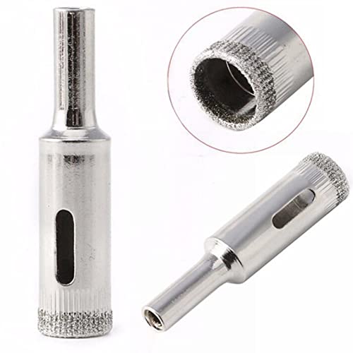 Brocas para Azulejos, Mármol y Vidrio con Revestimiento de Diamante de NUSHKI – 5 Piezas (6/8/10/12/14 mm) miniatura 3