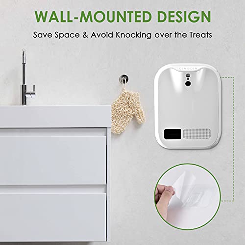 CENGCEN Pet Monitoring Camera Dog Treat Dispenser Two-Way Audio HD WiFi Dog Camera with 130° View, Remote Tossing App… - Image 5