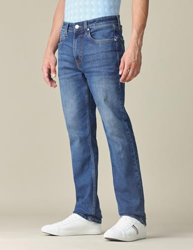 Image of U.S. Polo ASSN. Denim Jeans for Men, Slim Straight Fit Men Jeans for Office & Regular Wear