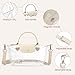 BOSTANTEN Clear Bag for Stadium Approved Small Crossbody Purse Handbags for Concerts Sports Events Nude