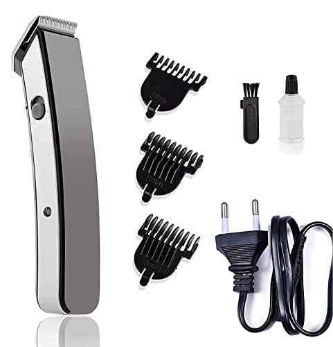 Image of Rechargeable Cordless Men Trimmer Shaver Machine for Beard & Hair Styling with 3 Extra Clips | Hair Clipper for Men & Boys | Multi-color | Pack of 1