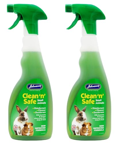 (2 Pack) Johnson's Vet - Safe Pet Disinfectant for Small Animals 500ml