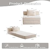Yihomfy Modulares Sofa, Zweisitzer Sofa,Cord Bezug mit Atmungsaktivem Schaumstoff, Hohe Elastizität & Weich,Haustierfreundliches, Individuell Kombinierbar für Wohnzimmer, Büro & Mehr
