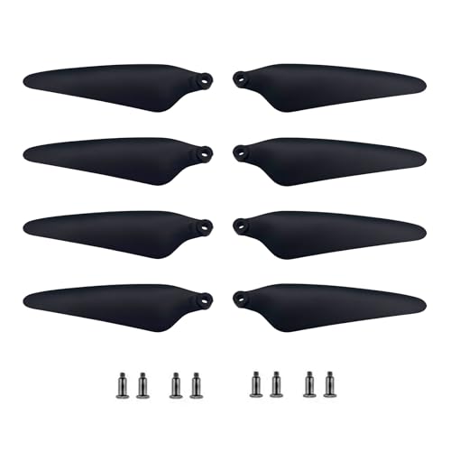 8Pcs HS360S Propellers for HS360S Drone Propellers Blades Replacement Parts Drone Accessories with Screws