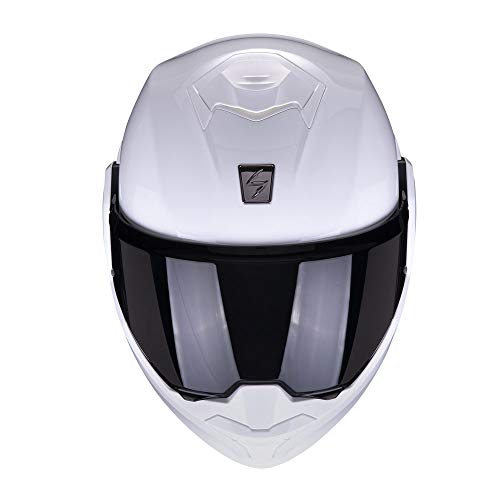 Casque de moto Scorpion Exo Tech blanc modulable pour lunettes taille L - 3