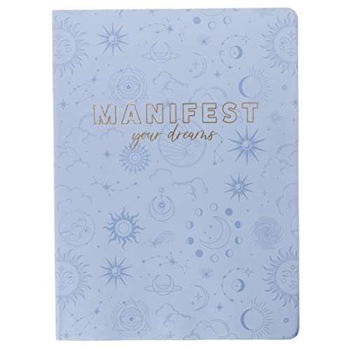 Journal de manifestation au quotidien en cuir végétalien chic