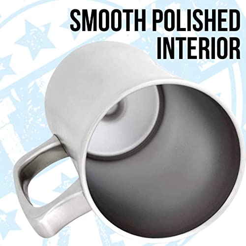 Personalized Beer Mug/Stein - Custom Etched - Permanent Laser Engraved For Beer Lover - For Birthday, Men, Dad, Husband, Grandpa - Vintage With Year #TOP6